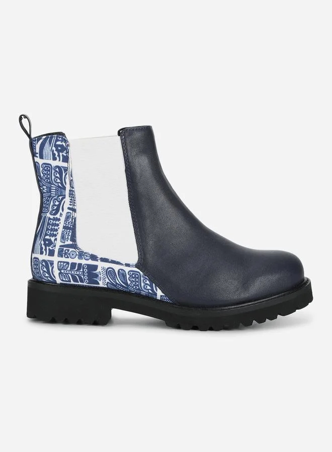 يوهو حذاء بوت خفيف الوزن بطبعة